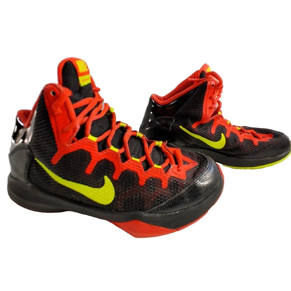 Nike Zoom Without A Doubt Men's Size 7.5 Black Basketball Sneaker 749432-001